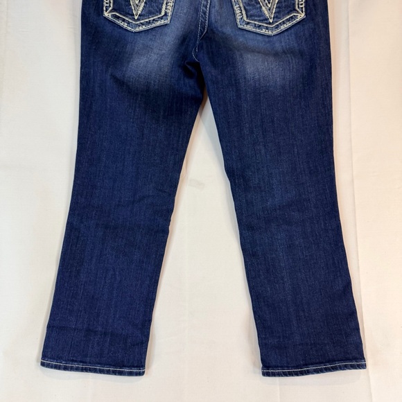 VIGOSS Women’s Size 9/10 Denim Jeans The Dublin Capri Fit Style Stretch - Picture 9 of 15